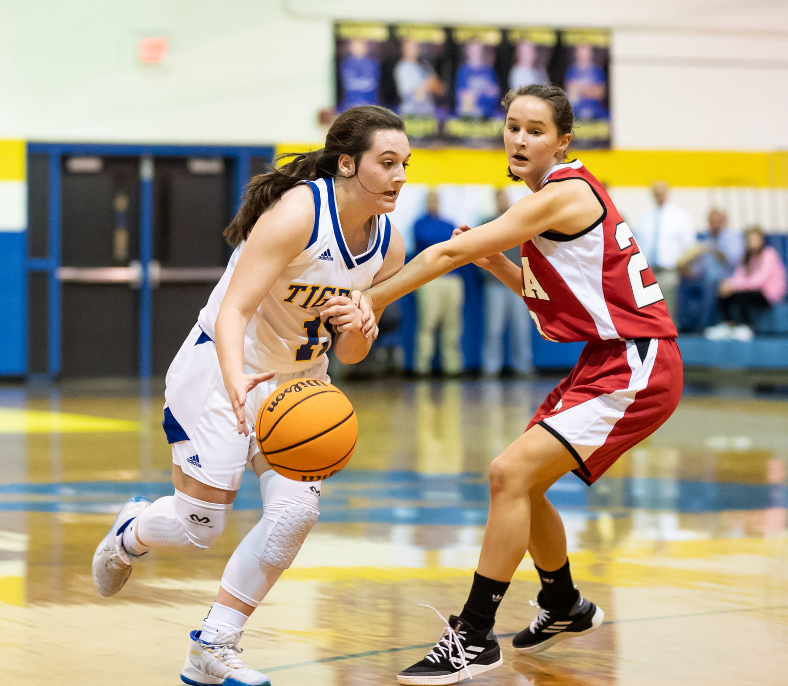 Friday night basketball action